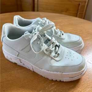 Nike Cream Low-Top Sneakers
